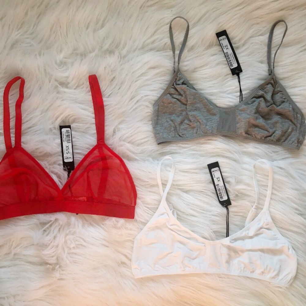 JOES JEANS BRALETTES 4 for price of 1! $160 VALUE